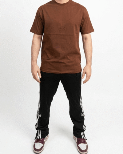 Coffee Brown Oversized Unisex  T-Shirt | Premium Cotton  Streetwear Tee