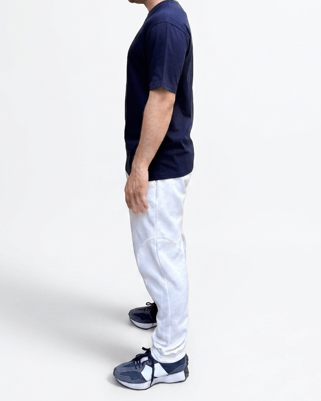 Navy Blue Oversized Graphic Print T-Shirt | Premium Cotton Streetwear Tee - Image 2